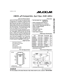 Datasheet MX7575KCWN manufacturer MAXIM