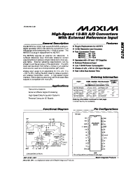 Datasheet MX7672TE05 manufacturer MAXIM