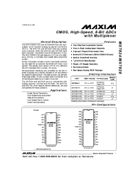 Datasheet MX7824K manufacturer MAXIM