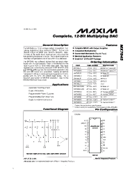 Datasheet MX7845AEWG производства MAXIM