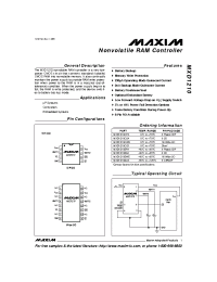 Datasheet MXD1210C/D manufacturer MAXIM