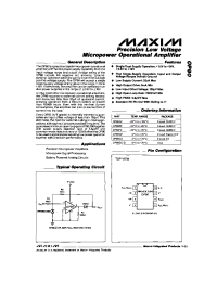 Datasheet OP90 manufacturer MAXIM