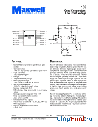 Datasheet 139RP manufacturer Maxwell