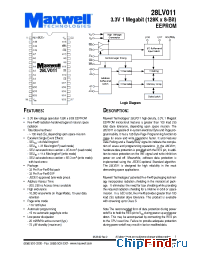 Datasheet 28LV011 manufacturer Maxwell