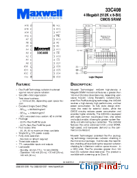 Datasheet 33C408RPFE-30 производства Maxwell