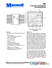 Datasheet 358RP manufacturer Maxwell