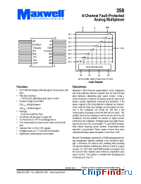 Datasheet 358RPFS manufacturer Maxwell