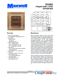 Datasheet 79C0832XPQI-20 manufacturer Maxwell