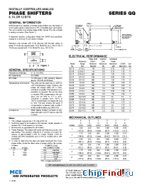 Datasheet QQ-44 производства MCE KDI
