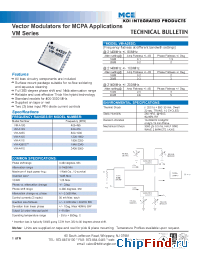 Datasheet VM-A41S manufacturer MCE KDI