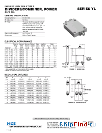 Datasheet YL-90 manufacturer MCE KDI