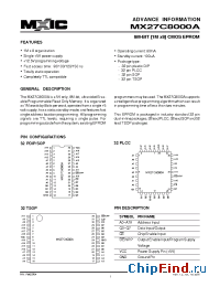 Datasheet MX27C8000AMC-12 manufacturer Macronix