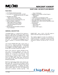 Datasheet MX28F1000PTC-12C4 manufacturer Macronix