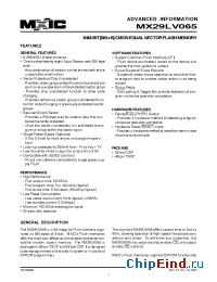 Datasheet MX29LV065TC-90 производства Macronix