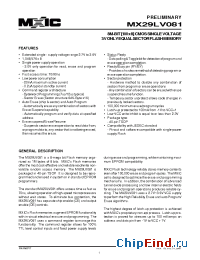 Datasheet MX29LV081TC-70 manufacturer Macronix