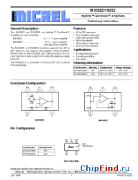 Datasheet 6251B manufacturer Micrel