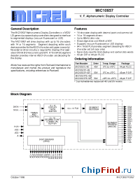 Datasheet MIC10957-40 manufacturer Micrel