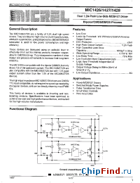 Datasheet MIC1428CN manufacturer Micrel