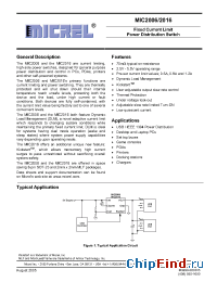 Datasheet MIC2016-0.5YM6 производства Micrel