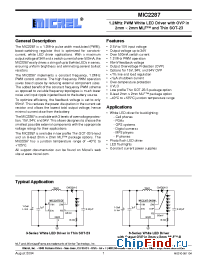 Datasheet MIC2287-34BML manufacturer Micrel