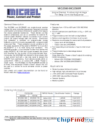Datasheet MIC2586R-2BM manufacturer Micrel