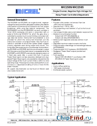 Datasheet MIC2589R-1BM производства Micrel