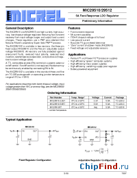 Datasheet MIC29512B производства Micrel