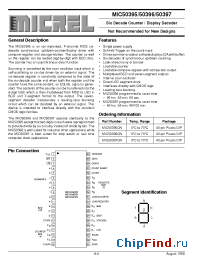 Datasheet MIC50395 manufacturer Micrel