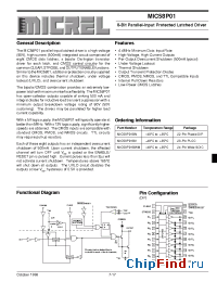 Datasheet MIC58P01 manufacturer Micrel