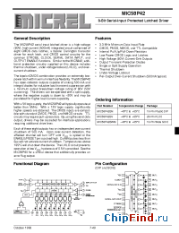 Datasheet MIC58P42BWM manufacturer Micrel