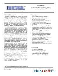 Datasheet MIC68200 manufacturer Micrel