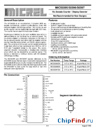 Datasheet MK50395 manufacturer Micrel