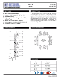 Datasheet SY100E150 manufacturer Micrel