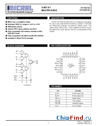 Datasheet SY100E163JC manufacturer Micrel