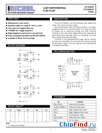 Datasheet SY100E431JI manufacturer Micrel