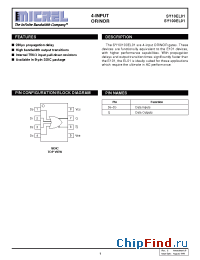 Datasheet SY100EL01ZCTR manufacturer Micrel