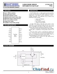 Datasheet SY100EL1001ZI manufacturer Micrel