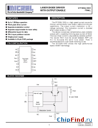 Datasheet SY100EL1003ZI manufacturer Micrel