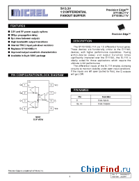 Datasheet SY100EL11V manufacturer Micrel