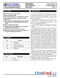 Datasheet SY100EL16VAZC manufacturer Micrel