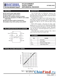 Datasheet SY100EL16VSZC manufacturer Micrel