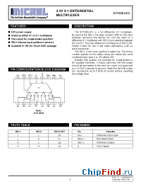 Datasheet SY100EL57LZC manufacturer Micrel