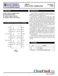 Datasheet SY100EL91 manufacturer Micrel