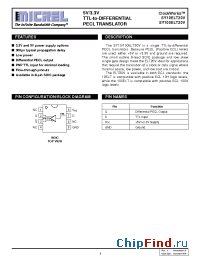 Datasheet SY100ELT20VZCTR manufacturer Micrel