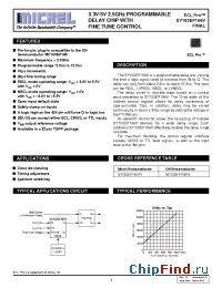 Datasheet SY100EP196VTCTR manufacturer Micrel