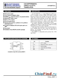 Datasheet SY100EPT21L manufacturer Micrel