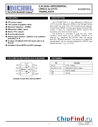 Datasheet SY100EPT23LKC manufacturer Micrel