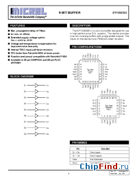 Datasheet SY100S322FC manufacturer Micrel