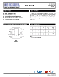 Datasheet SY10EL35ZI manufacturer Micrel