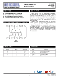 Datasheet SY10EL57 manufacturer Micrel